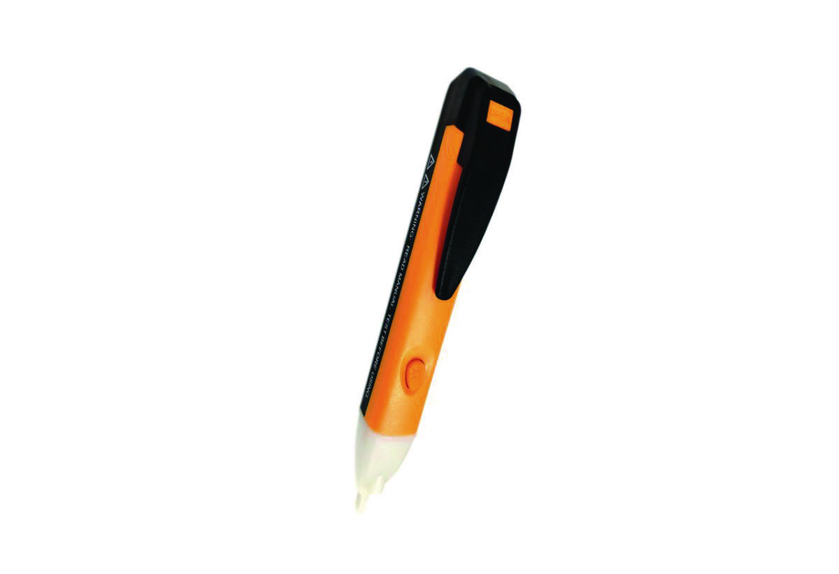 Απεικονίζεται το δοκιμαστικό τάσης ρεύματος.